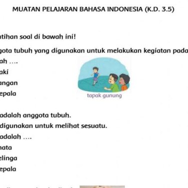 5 Contoh Soal Bahasa Indonesia Kelas 4 Indahnya Kebersamaan yang Wajib Dikuasai Siswa