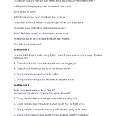 5 Contoh Soal Berita Kecelakaan untuk Kelas 3 SD yang Wajib Diketahui Guru dan Orang Tua