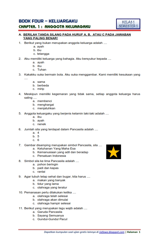 Terbukti! 5 contoh soal tematik kelas 4 tema 4 subtema 1 yang Bikin Mengerti Sekejap