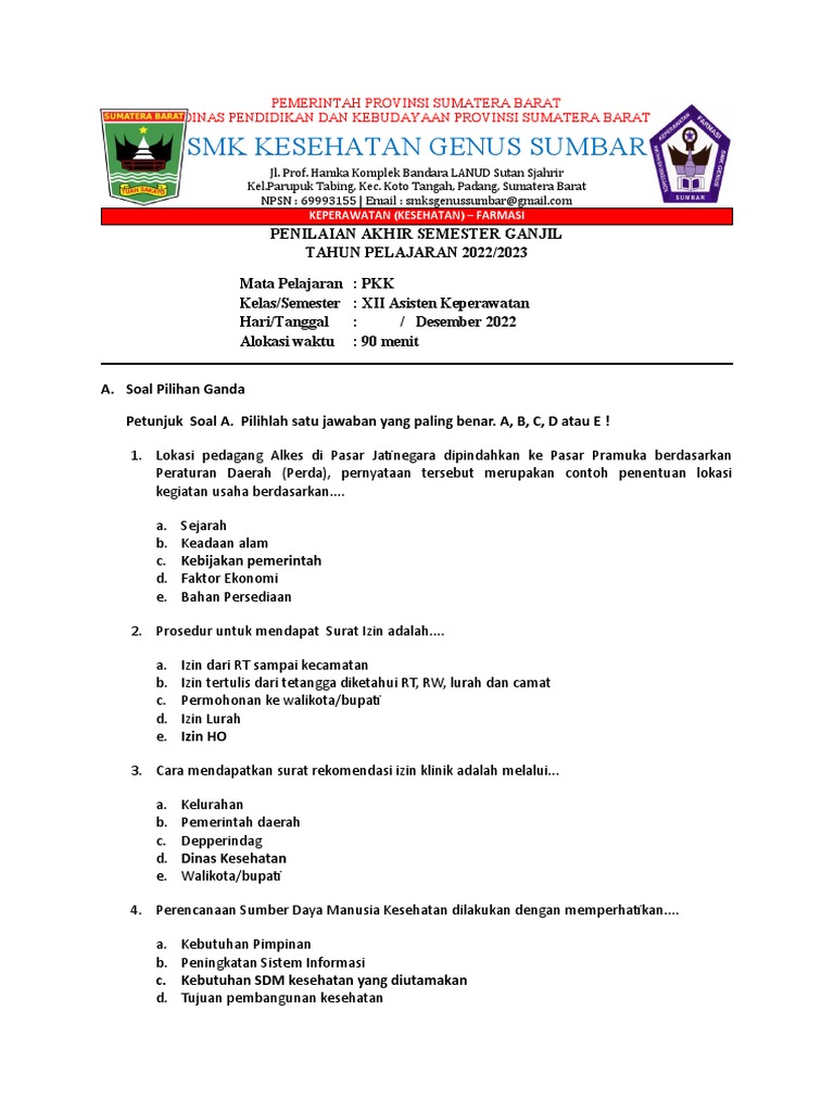 Mengintip Soal PAS Ganjil Kelas 2 Tema 3 Kurikulum 2013 Panduan