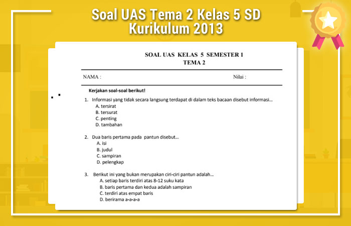 Rahasia Skor Tinggi Lewat Contoh Soal Ujian Tema 2 Kelas 5 yang Wajib Kamu Pelajari
