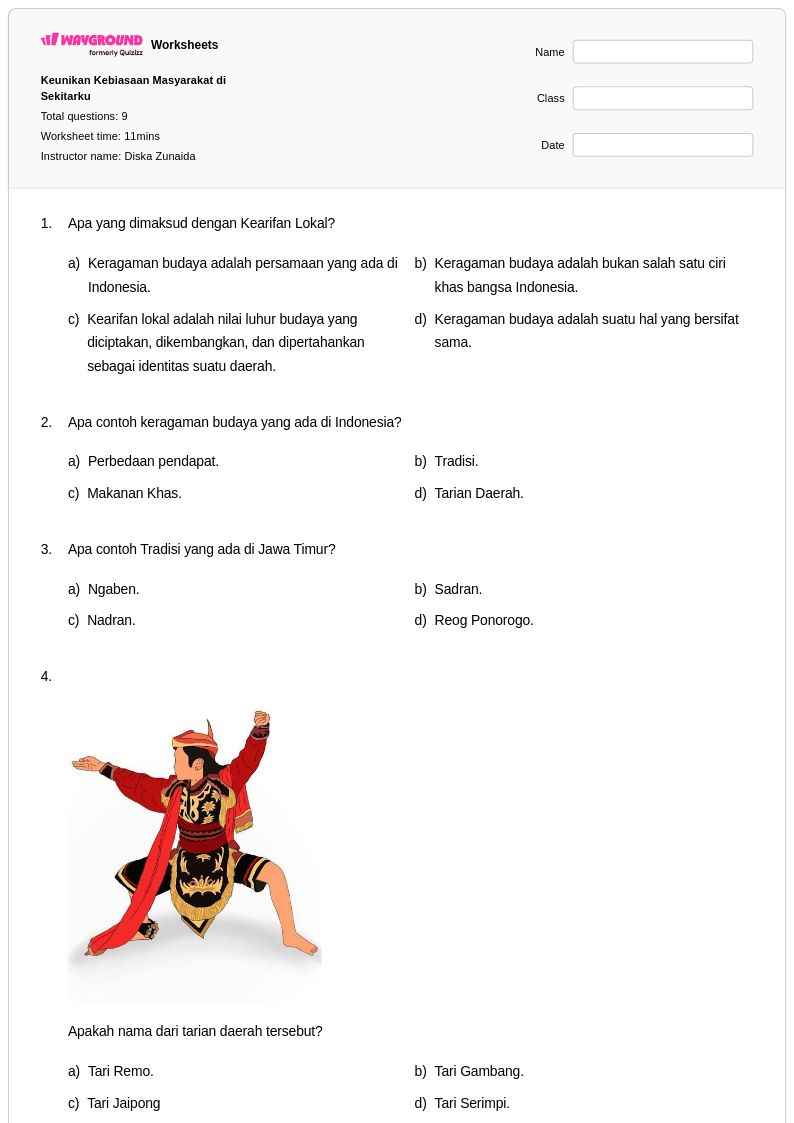 Rahasia Sukses Belajar dengan Contoh Soal Tematik Kelas 4 Subtema Kebiasaan Sehatku