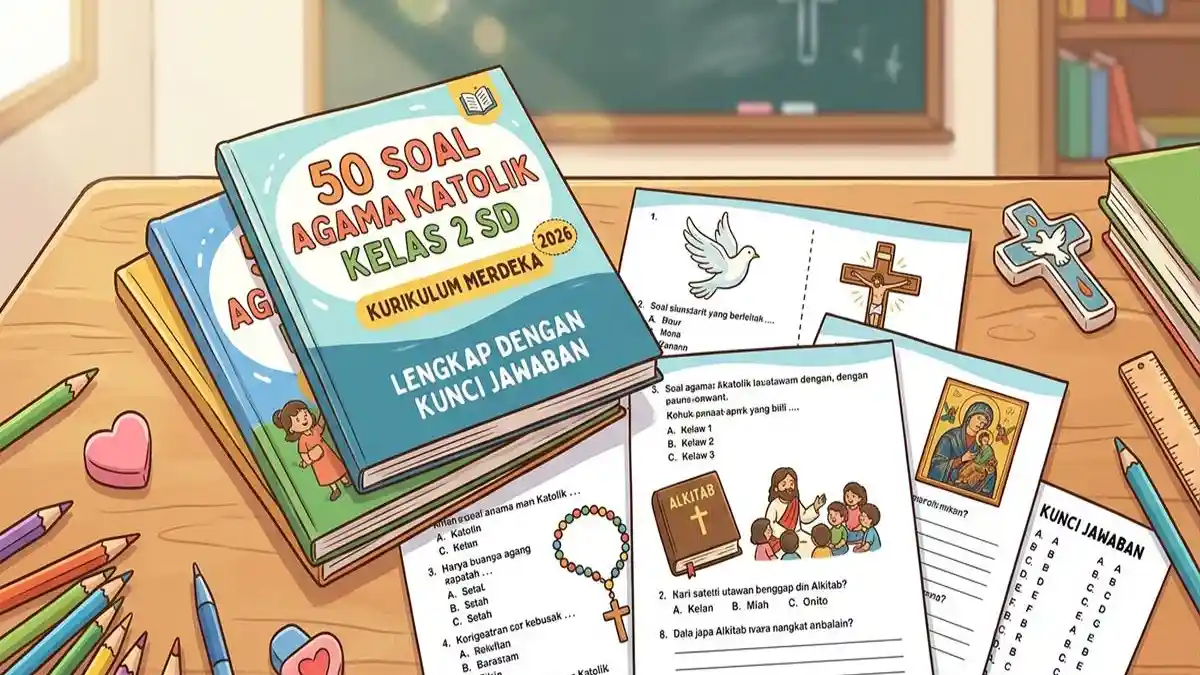 Wajib Tahu Kumpulan Soal Agama Katolik Kelas 2 SD Semester 2 Paling Lengkap